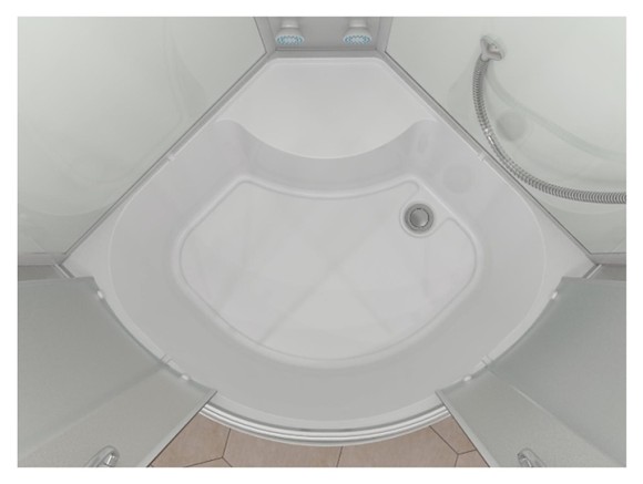 Душевая кабина Erlit ER3509TPF-C3-RUS (900x900x2150)