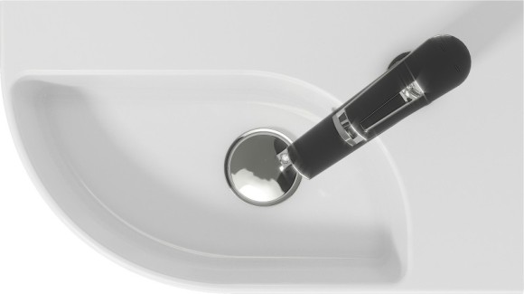 Раковина подвесная CAMEO 45 правая 1 отв.