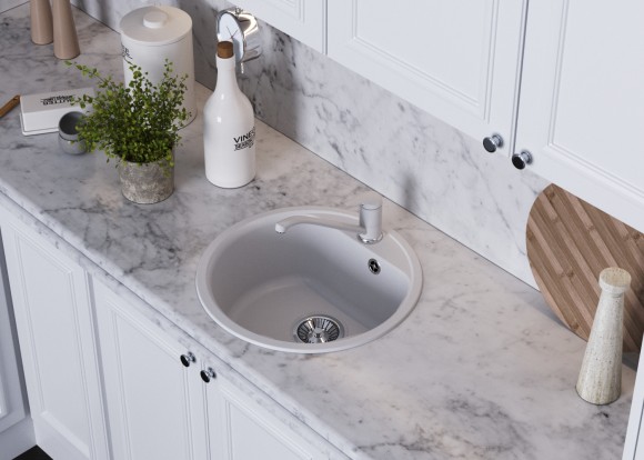 Кухонная мойка QUARTZBOND BOND-480 (Уголь)