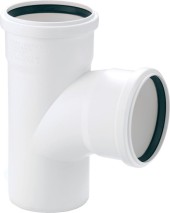 Тройник Rehau Raupiano Plus 87&deg; 110/110 max flow (уценка: выставочный экземпляр, потертости)