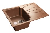 GRANFEST Мойка STANDART 680L  1-чаша+крыло 680*500мм терракот арт.GF- GRANFEST Мойка STANDART 680L  1-чаша+крыло 680*500мм терракот арт.GF-