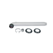 VIVAT Комплект коаксиальный d 60/100 - 0,75 м (Baxi IT, Viessmann, Kiturami и др.) - хомут в комплек VIVAT Комплект коаксиальный d 60/100 - 0,75 м (Baxi IT, Viessmann, Kiturami и др.) - хомут в комплек