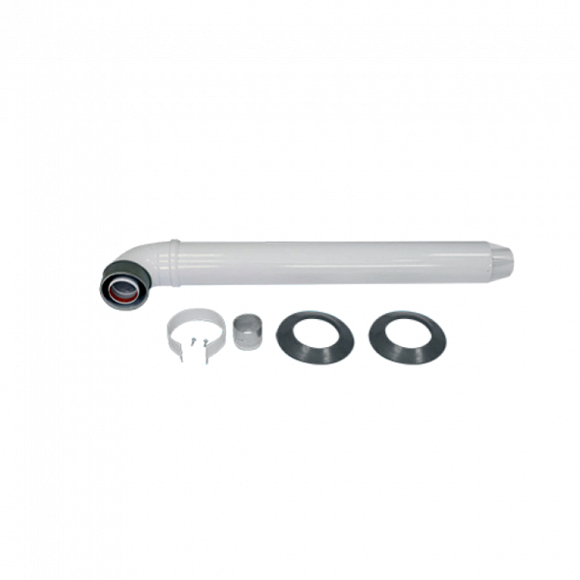 VIVAT Комплект коаксиальный d 60/100 - 0,75 м (Baxi IT, Viessmann, Kiturami и др.) - хомут в комплек