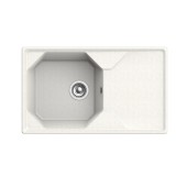 GRANFEST Мойка UNIQUE 840L  1-чаша+крыло 840*500мм белый арт.GF- GRANFEST Мойка UNIQUE 840L  1-чаша+крыло 840*500мм белый арт.GF-