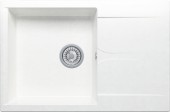 Кухонная мойка Polygran GALS-760 №36 Белый Хлопок Кухонная мойка Polygran GALS-760 №36 Белый Хлопок