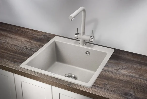 5102, БАЗАЛЬТ, кухонная мойка, кварц