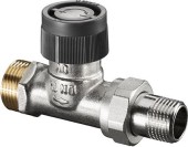 Вентиль Oventrop А DN 15 1/2" x 3/4" , прямой, редукционный (уценка: выставочный образец) Вентиль Oventrop А DN 15 1/2" x 3/4" , прямой, редукционный (уценка: выставочный образец)