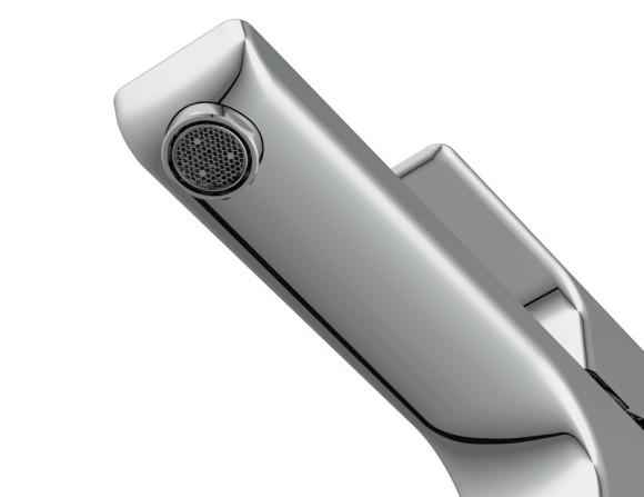 Смеситель для раковины высокий GEO однорычажный клик клак