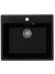 Мойка ULGRAN Quartz Forte 580-07, уголь