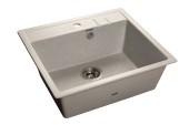 GRANFEST Мойка QUADRO 560 1-чаша 558*498мм серый арт.GF- GRANFEST Мойка QUADRO 560 1-чаша 558*498мм серый арт.GF-
