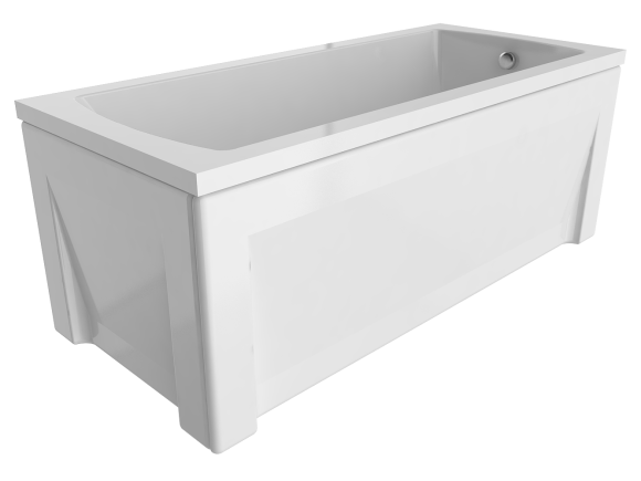 Комплект Акриловая ванна TIMO RITTA1880+Каркас + Слив-перелив+Гидромассаж 6 форсунок+Гидромассаж спины 3 форсунки+Хромотерапия+Фронтальная панель