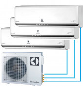 Мульти-сплит система на 3 комнаты Electrolux 