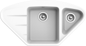 EWIGSTEIN Мойка WINK 80KF  угловая 1,5-чаши+крыло 960*520мм иней арт.EW- EWIGSTEIN Мойка WINK 80KF  угловая 1,5-чаши+крыло 960*520мм иней арт.EW-