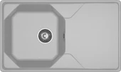 GRANFEST Мойка UNIQUE 840L  1-чаша+крыло 840*500мм серый арт.GF- GRANFEST Мойка UNIQUE 840L  1-чаша+крыло 840*500мм серый арт.GF-