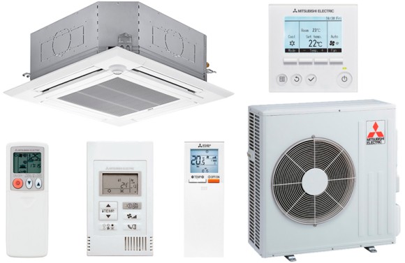 Сплит-система кассетного типа Mitsubishi Electric PLA-M60EA / SUZ-KA60VA