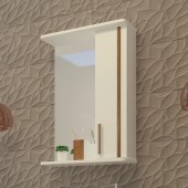 50 Зеркало-шкаф "Vardi 50" 50 Зеркало-шкаф "Vardi 50"