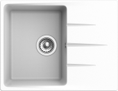 EWIGSTEIN Мойка GERD 45F  1-чаша+крыло  650*500мм иней арт.EW-