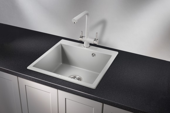 5102, СЛАНЕЦ, кухонная мойка, кварц