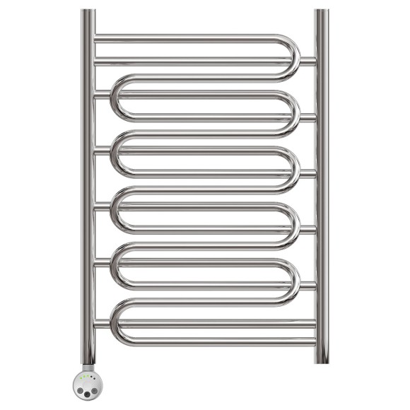 Полотенцесушитель электрический Point Юпитер премиум PN01158SE П7 500x800 левый/правый, хром