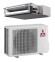 Канальная сплит-система Mitsubishi Electric SEZ-M25DA/SUZ-M25VA