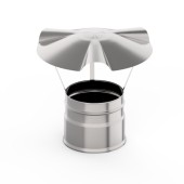 Зонт-Д (нерж. сталь 0,5мм) Ф125 Зонт-Д (нерж. сталь 0,5мм) Ф125