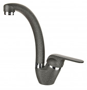 2024, ГРАФИТ (ЧЁРНО-СЕРЫЙ), СМЕСИТЕЛЬ КУХОННЫЙ