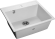 GRANFEST Мойка QUADRO 561 1-чаша 560*500мм белый арт.GF-