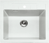GRANFEST Мойка QUADRO 561 1-чаша 560*500мм белый арт.GF- GRANFEST Мойка QUADRO 561 1-чаша 560*500мм белый арт.GF-