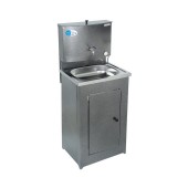 Умывальник Акватекс (бак антикорроз, с ЭВН + мойка нерж.) серебристый