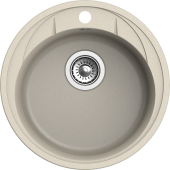 EWIGSTEIN Мойка ELEGANT R45 1-чаша D-484мм темно-бежевый арт.EW-