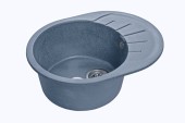 GRANFEST Мойка RONDO 580L  1-чаша+крыло 579*445мм графит арт.GF- GRANFEST Мойка RONDO 580L  1-чаша+крыло 579*445мм графит арт.GF-