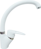 GRANFEST Смеситель для кухни боковой D-40мм иней арт.