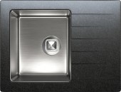 Кухонная мойка TOLERO Twist TTS-660 (№911 (Черн))