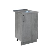 500 Стол под мойку - Цемент светлый (мойка 50*50) 500 Стол под мойку - Цемент светлый (мойка 50*50)