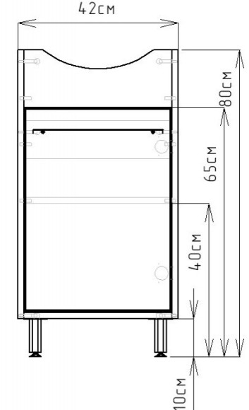 45 Тумба "Шимо 45" (ум.Уют 45)