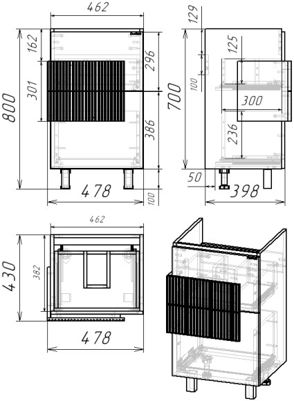 50 Тумба "Fortuna 50" (ум. Como-50/Фостер 500)