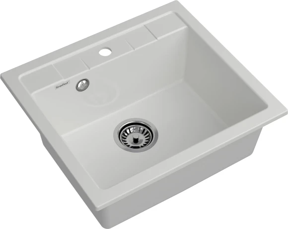 GRANFEST Мойка QUADRO 561 1-чаша 560*500мм иней арт.GF-