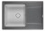 HI-74, ГРАФИТ/БАЗАЛЬТ,ГИБРИД  кухонная мойка , кварц