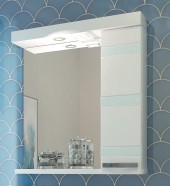 70 Зеркало-шкаф "Fantasy 70" белое дерево 70 Зеркало-шкаф "Fantasy 70" белое дерево