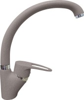 GRANFEST Смеситель для кухни боковой D-40мм серый арт.