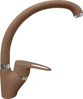 GRANFEST Смеситель для кухни боковой D-40мм терракот арт.