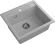 GRANFEST Мойка QUADRO 561 1-чаша 560*500мм серый арт.GF-