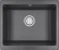 5551, ГРАФИТ (ЧЁРНО-СЕРЫЙ), кухонная мойка, кварц 5551, ГРАФИТ (ЧЁРНО-СЕРЫЙ), кухонная мойка, кварц