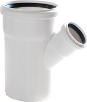 Тройник Rehau Raupiano Plus 45&deg; 110/50