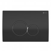 Клавиша смыва Point Виктория PN44061BC для инсталляции, черная/хром