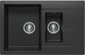 Кухонная мойка Polygran BRIG-770 №16 Черн Кухонная мойка Polygran BRIG-770 №16 Черн