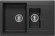 Кухонная мойка Polygran BRIG-770 №16 Черн Кухонная мойка Polygran BRIG-770 №16 Черн