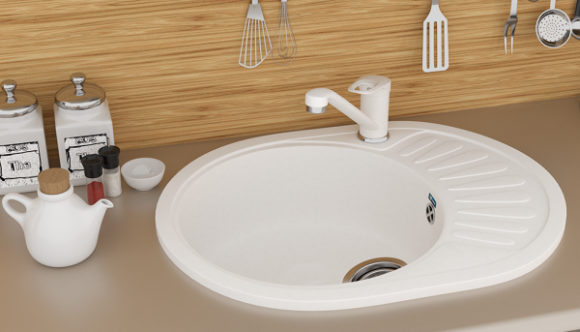 Мойка Ulgran U-107m-345, шоколад