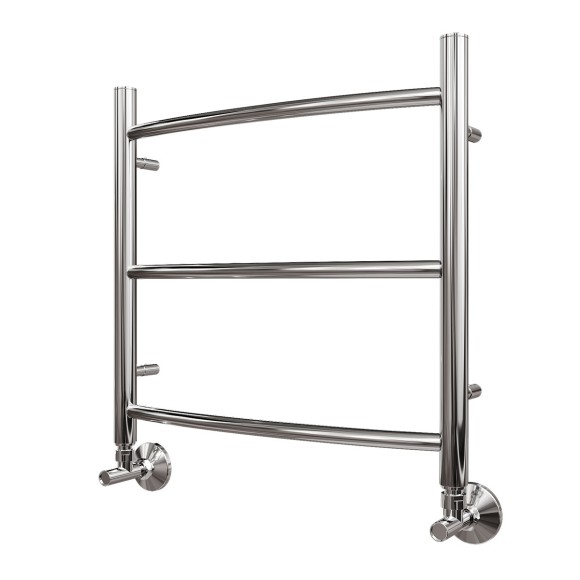 Полотенцесушитель водяной Point Афина PN04155 П3 500x500, хром Полотенцесушитель водяной Point Афина PN04155 П3 500x500, хром