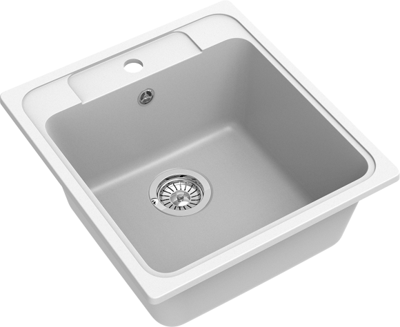 EWIGSTEIN Мойка ELEGANT 50  1-чаша 518*478мм иней арт.EW-